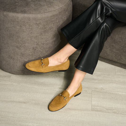 Mocasin Ante-Gamuza Camel