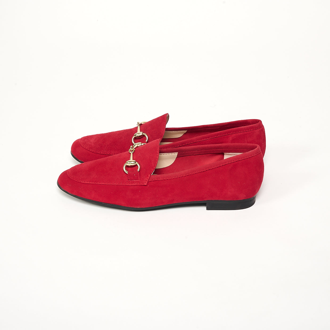 Mocasin Ante-Gamuza Rojo
