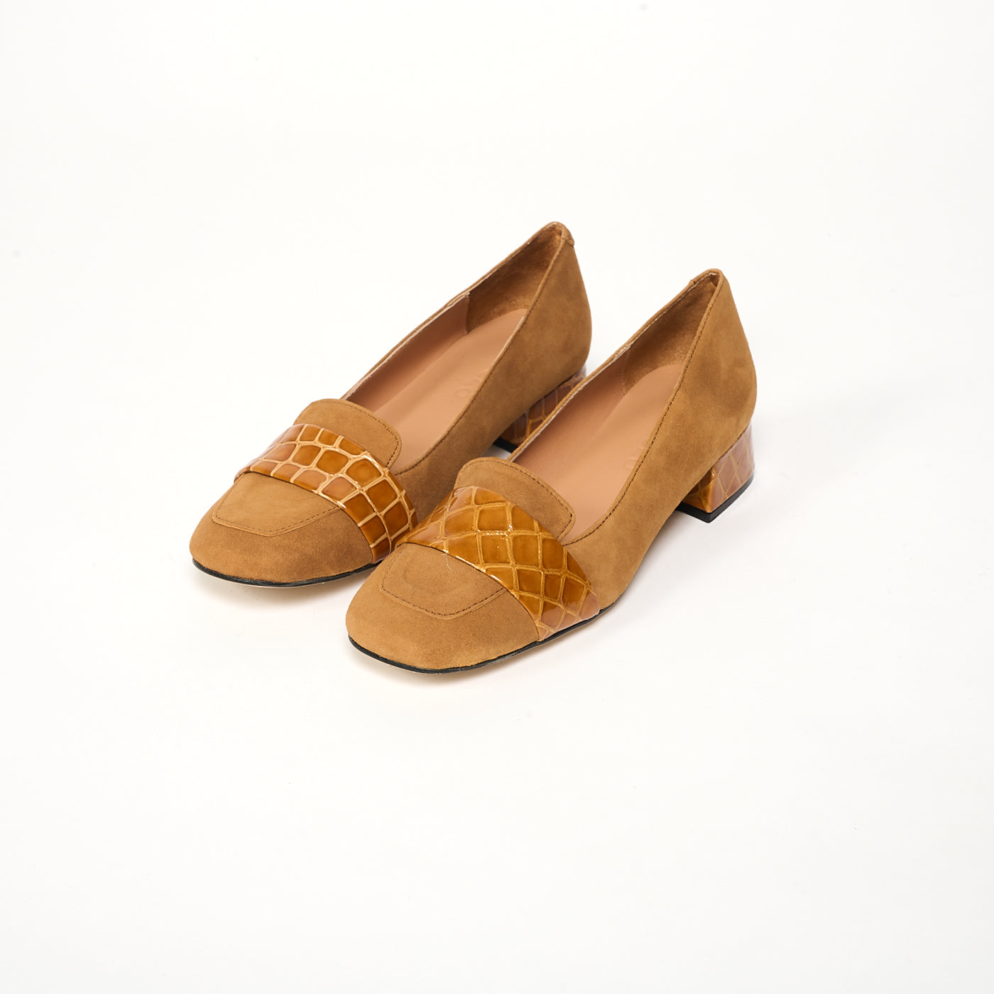 Cuadrado Taco Medio Camel