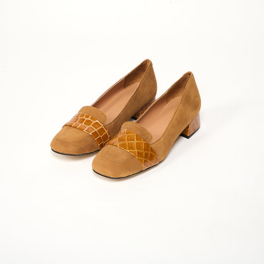 Cuadrado Taco Medio Camel